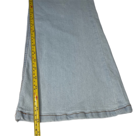 Curve Appeal Jeans High Rise Wide Leg Sz 8 - Picture 12 of 12